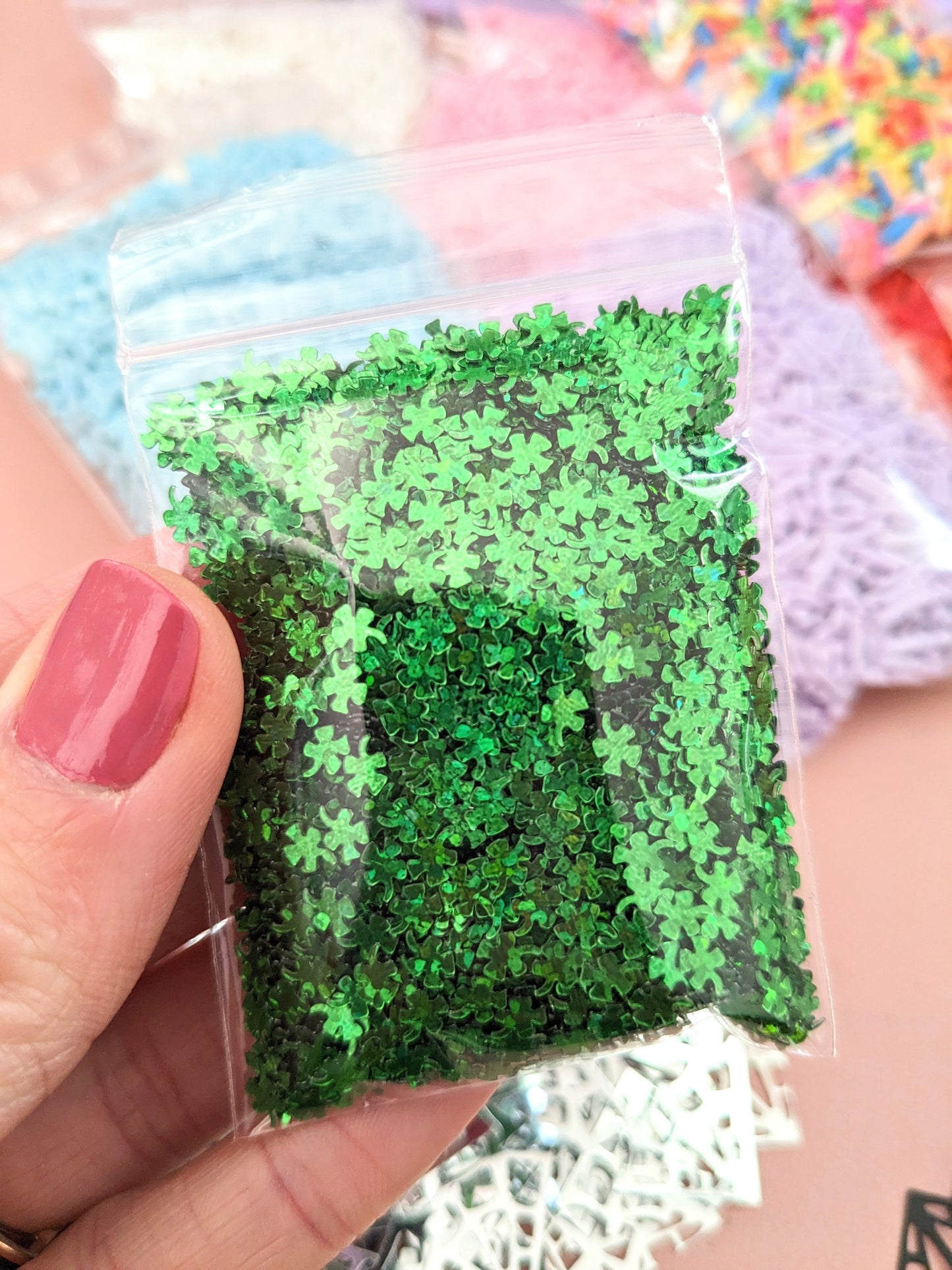 Clover Shamorock Confetti