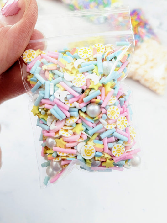 Sunshine and Rainbow Sprinkles Confetti